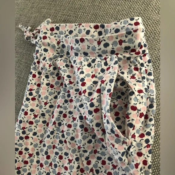 100% COTTON CAPRI PYJAMA PANT SIDE POCKETS - Picture 5 of 13